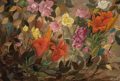 Flowers In A Garden