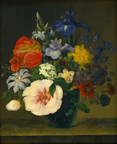Flowers In A Glass 2