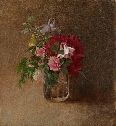 Flowers In A Glass