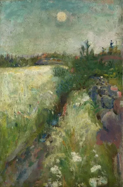 Flowery Meadow At Veierland