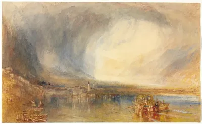Fluelen From The Lake Of Lucerne