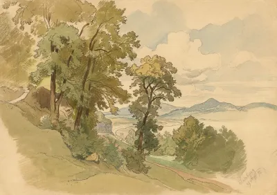 Fluslandschaft Bei Salzburg