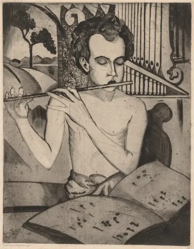 Flute Player 2