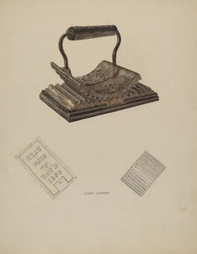 Fluting Iron