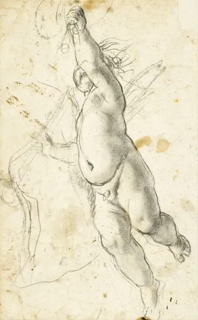Flying Putto 2