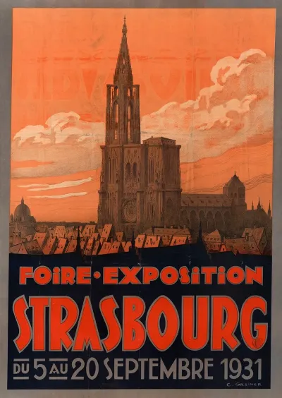 Foire Exposition Strasbourg Du 5 Au 20 Septembre 1931