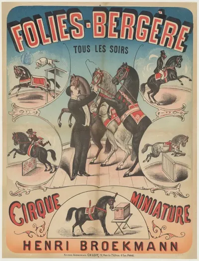 Folies Bergere Cirque Miniature Henri Broekmann