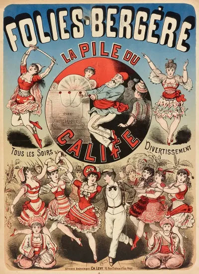 Folies Bergere La Pile Du Calife Tous Les Soirs Divertissement