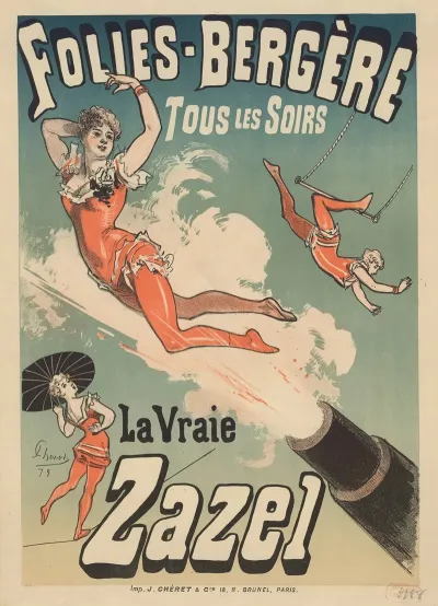 Folies Bergere La Vraie Zazel