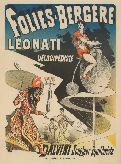 Folies Bergere Leonati Velocipediste