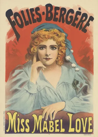 Folies Bergere Miss Mabel Love
