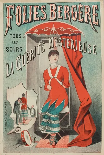 Folies Bergere Tous Les Soirs La Guerite Mysterieuse