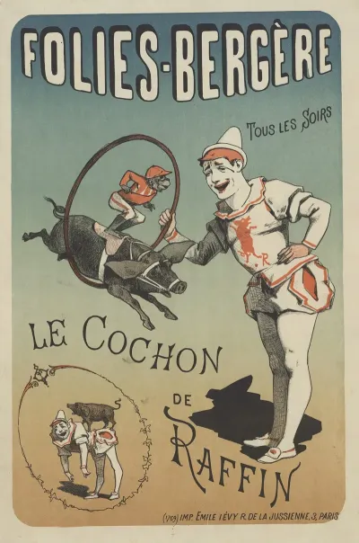 Folies Bergere Tous Les Soirs Le Cochon De Raffin