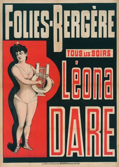 Folies Bergere Tous Les Soirs Leona Dare