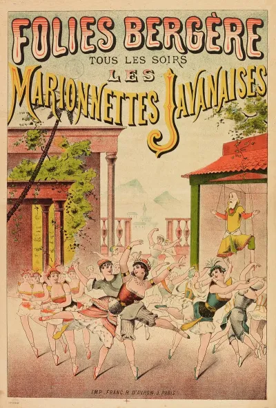 Folies Bergere Tous Les Soirs Les Marionnettes Javanaises 2