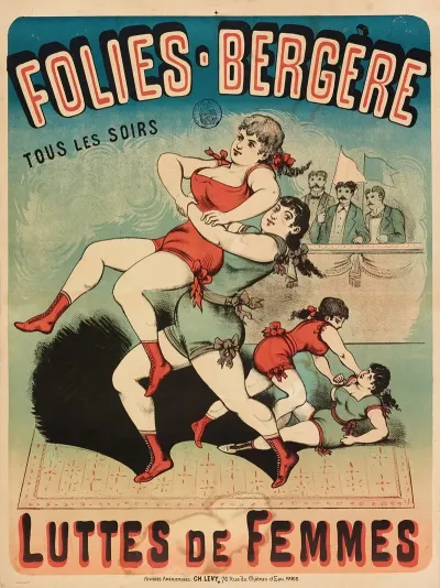 Folies Bergere Tous Les Soirs Luttes De Femmes