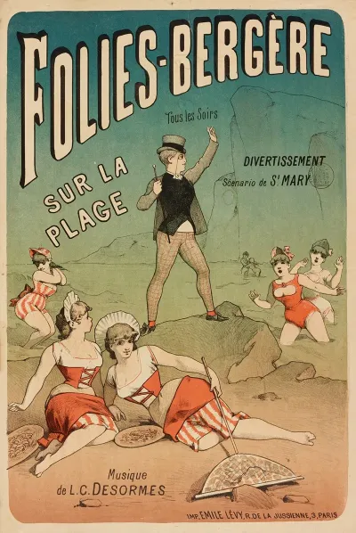 Folies Bergere Tous Les Soirs Sur La Plage
