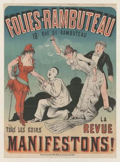Folies Rambuteau La Revue Manifestons