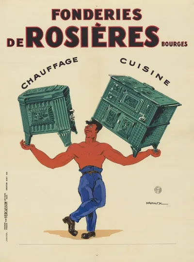 Fonderies De Rosieres Bourges Chauffage Cuisine