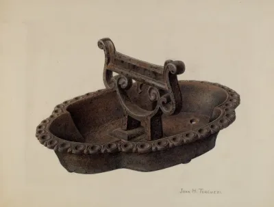 Foot Scraper And Tray
