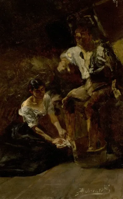 Foot Washing Siberian Scene