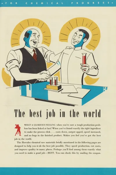 For Chemical Progress The Best Job In The World