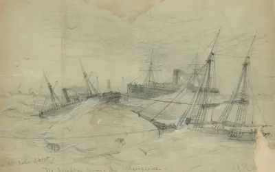 For Ft Fisher Direct The Expedition Leaving The Chesapeake