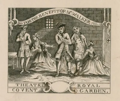For The Benefit Of Mr Walker Theatre Royal Covent Garden