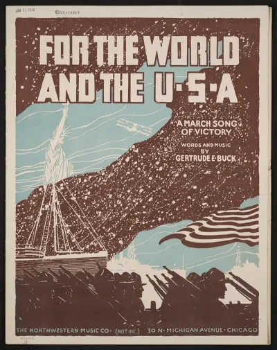For The World And The U S A A March Song Of Victory