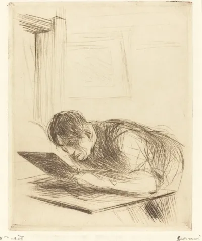 Forain Etching First Plate