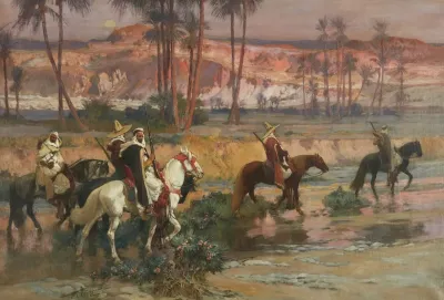 Fording The Stream Algeria