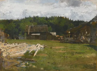 Forest Clearing Near Chuguev Ukraine
