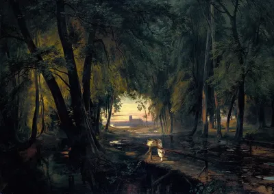 Forest Path Near Spandau