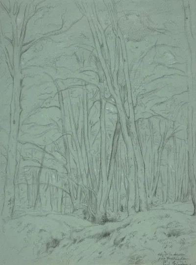 Forest View Near Fontainebleau