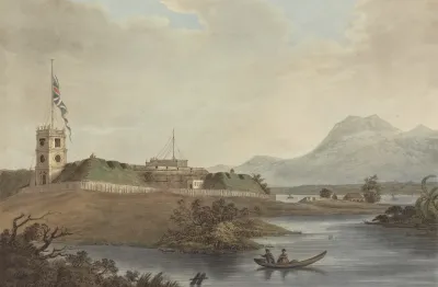 Fort Marlborough Benkulen Sumatra 1799