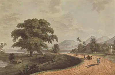 Fort Marlborough From Old Bencoolen Sumatra 1799