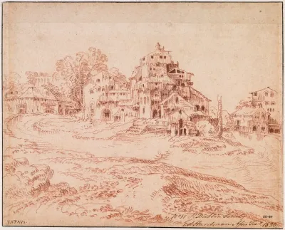 Fortified Farm In The Bend Of A River