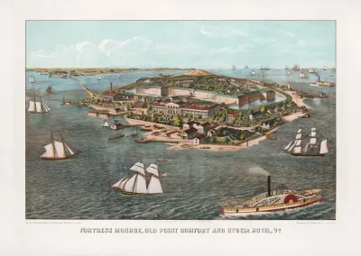 Fortress Monroe Old Point Comfort And Hygeia Hotel Va
