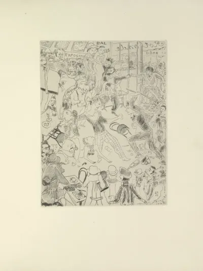 Foujita Le Cafe De La Rotonde