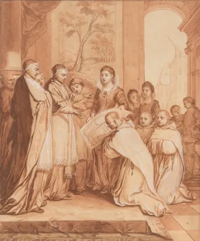 Foundation Of A Second Feuillant Monastery In Rome Dedicated To Saint Bernard In 1594