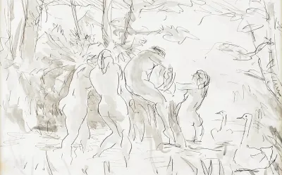 Four Female Bathers