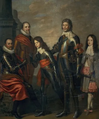 Four Generations Of The Princes Of Orange William I Maurice And Frederick Henry William Ii And William Iii