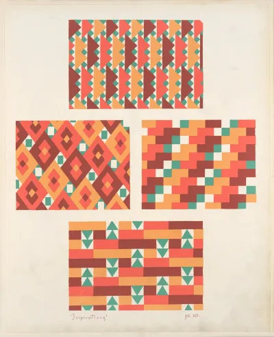 Four Geometric Compositions 2