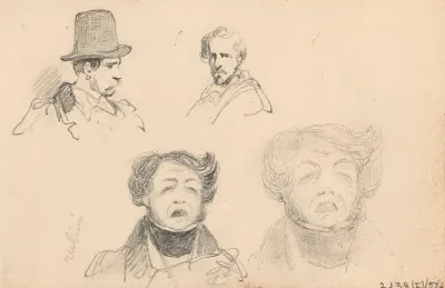 Four Mens Heads