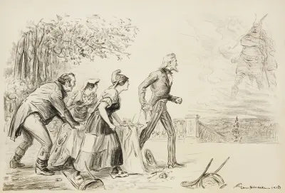 Four People At A Table On A Nice Veranda