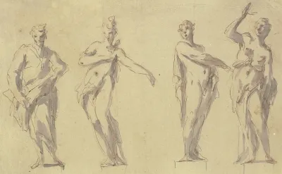Four Statues 2