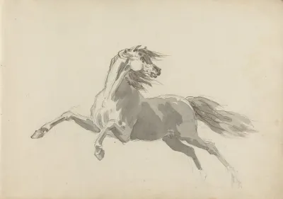 Fourty Three Studies Of Horses And Riders Pl 03