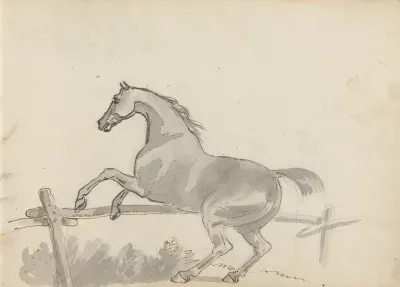 Fourty Three Studies Of Horses And Riders Pl 05