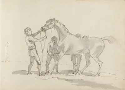 Fourty Three Studies Of Horses And Riders Pl 18