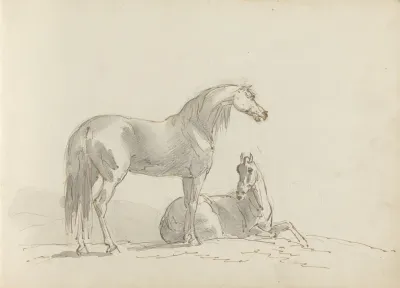 Fourty Three Studies Of Horses And Riders Pl 21